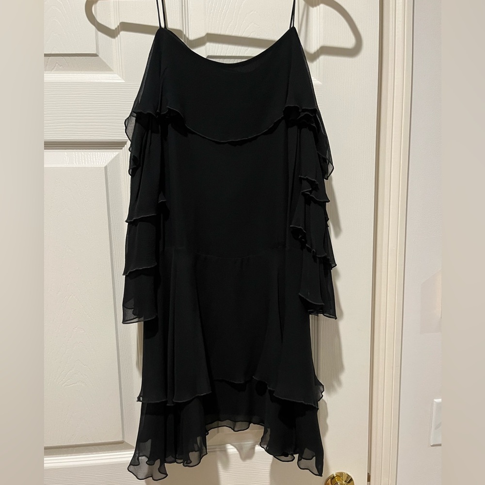 Alice and Olivia black cocktail dress